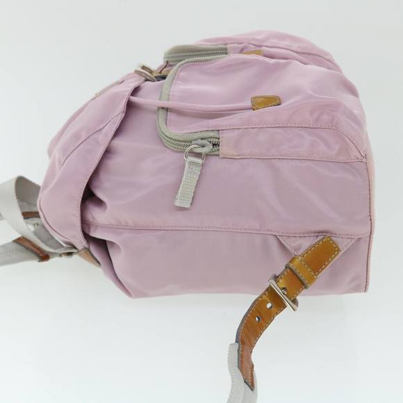 PRADA Backpack Nylon Pink Auth ki3411 - Picture 4 of 16